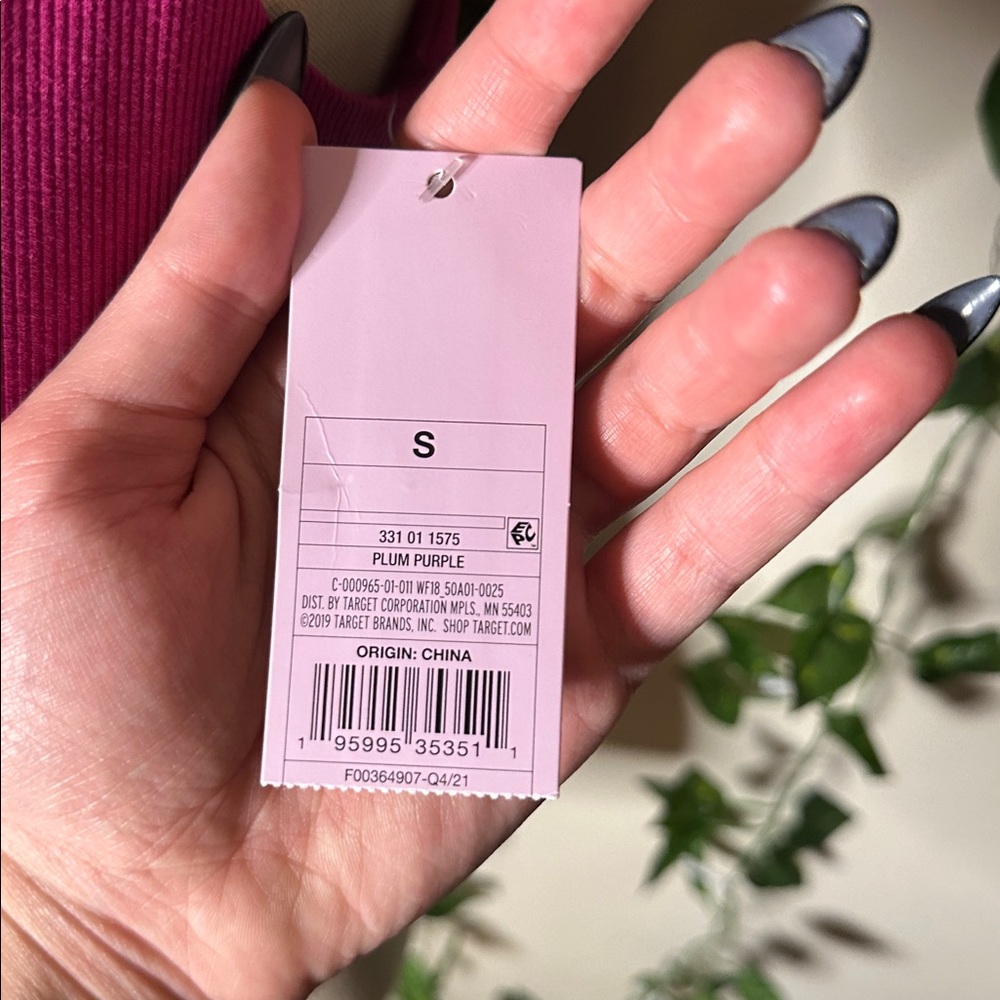 Target Wild Fable Plum Purple Magenta Bodysuit NWT - Picture 4 of 7